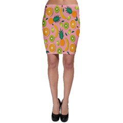 Fruits-orange Bodycon Skirt by nate14shop