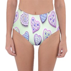 Happybirthday-love Reversible High-waist Bikini Bottoms