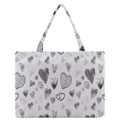 Hd-wallpaper-love-valentin Day Zipper Medium Tote Bag by nate14shop