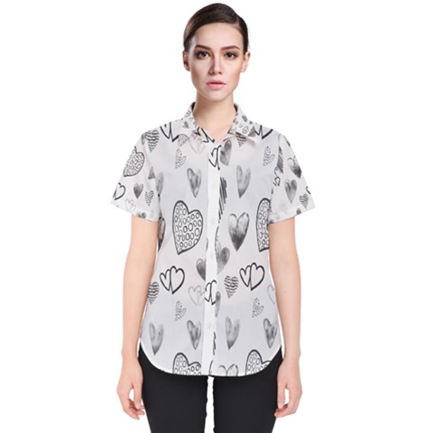 Hd-wallpaper-love-valentin Day Women s Short Sleeve Shirt by nate14shop