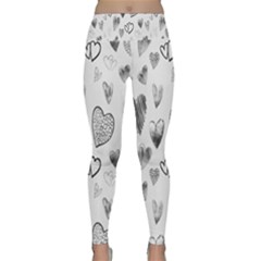 Hd-wallpaper-love-valentin Day Lightweight Velour Classic Yoga Leggings by nate14shop