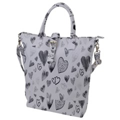 Hd-wallpaper-love-valentin Day Buckle Top Tote Bag by nate14shop