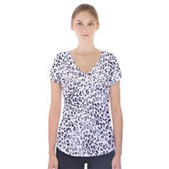 Hd-wallpaper-tiger Short Sleeve Front Detail Top by nate14shop