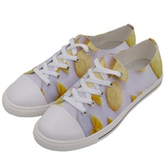 Pasta Women s Low Top Canvas Sneakers by nate14shop