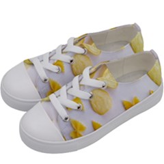 Pasta Kids  Low Top Canvas Sneakers by nate14shop