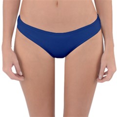 Dark Blue Reversible Hipster Bikini Bottoms by nate14shop