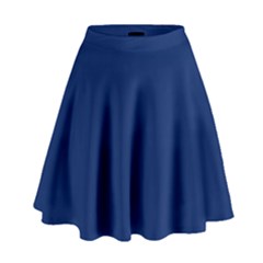 Dark Blue High Waist Skirt