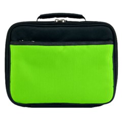 Grass-green-color-solid-background Lunch Bag by nate14shop