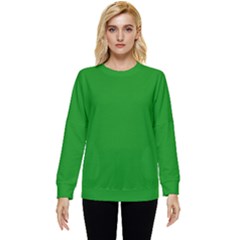 Green Hidden Pocket Sweatshirt