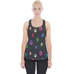 Footprints Piece Up Tank Top by nate14shop