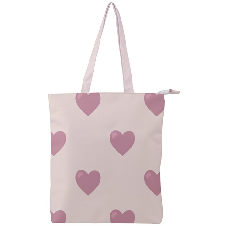 Pattern-004 Double Zip Up Tote Bag