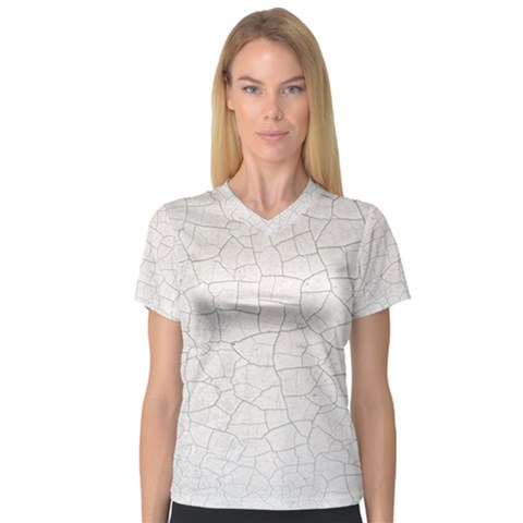  Surface  V-neck Sport Mesh Tee by artworkshop