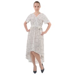  Surface  Front Wrap High Low Dress by artworkshop