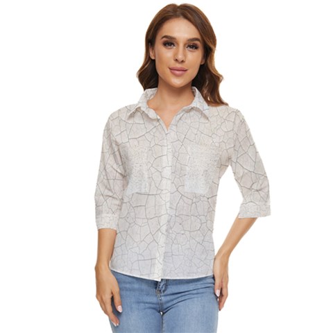  Surface  Women s Quarter Sleeve Pocket Shirt by artworkshop