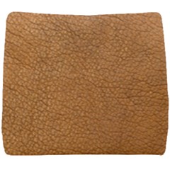 Leather Brown  Seat Cushion