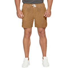 Leather Brown  Men s Runner Shorts