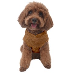 Leather Brown  Dog Sweater by artworkshop