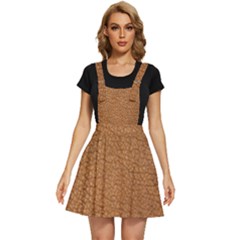 Leather Brown  Apron Dress by artworkshop