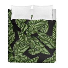  Leaves  Duvet Cover Double Side (full/ Double Size) by artworkshop