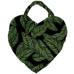  Leaves  Giant Heart Shaped Tote by artworkshop