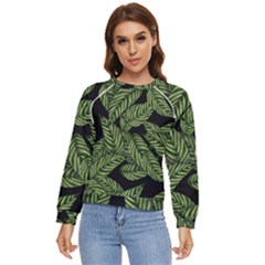  Leaves  Women s Long Sleeve Raglan Tee