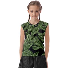  Leaves  Kids  Raglan Cap Sleeve Tee by artworkshop