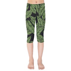  Leaves  Kids  Capri Leggings  by artworkshop