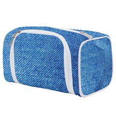 Jeans Blue  Toiletries Pouch by artworkshop