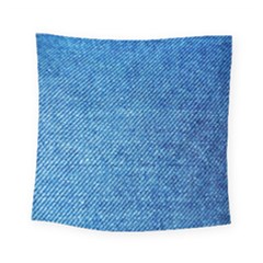 Jeans Blue  Square Tapestry (small) by artworkshop