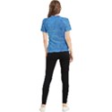 Jeans Blue  Women s Short Sleeve Rash Guard View2