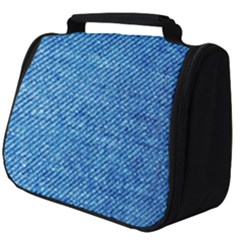 Jeans Blue  Full Print Travel Pouch (big) by artworkshop