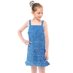 Jeans Blue  Kids  Overall Dress by artworkshop