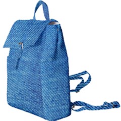 Jeans Blue  Buckle Everyday Backpack by artworkshop