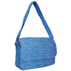 Jeans Blue  Courier Bag by artworkshop