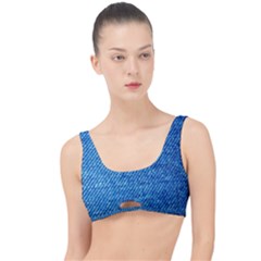 Jeans Blue  The Little Details Bikini Top by artworkshop