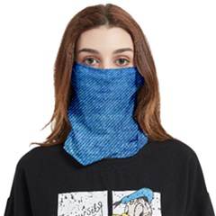 Jeans Blue  Face Covering Bandana (two Sides) by artworkshop