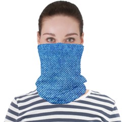 Jeans Blue  Face Seamless Bandana (adult) by artworkshop