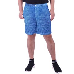 Jeans Blue  Men s Pocket Shorts by artworkshop