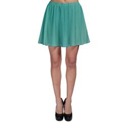 Green Surface  Skater Skirt by artworkshop