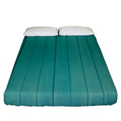 Green Surface  Fitted Sheet (california King Size) by artworkshop