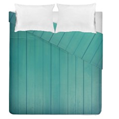 Green Surface  Duvet Cover Double Side (queen Size) by artworkshop