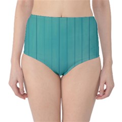 Green Surface  Classic High-waist Bikini Bottoms by artworkshop