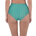 Green Surface  Reversible High-Waist Bikini Bottoms View2