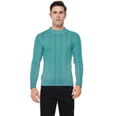 Green Surface  Men s Long Sleeve Rash Guard by artworkshop