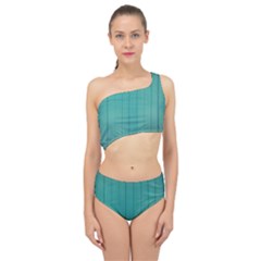 Green Surface  Spliced Up Two Piece Swimsuit by artworkshop