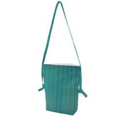 Green Surface  Folding Shoulder Bag by artworkshop