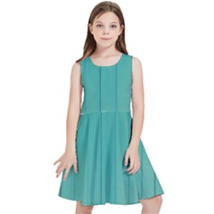 Green Surface  Kids  Skater Dress by artworkshop