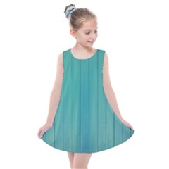 Green Surface  Kids  Summer Dress by artworkshop