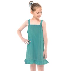 Green Surface  Kids  Overall Dress by artworkshop