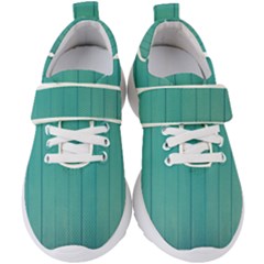 Green Surface  Kids  Velcro Strap Shoes by artworkshop